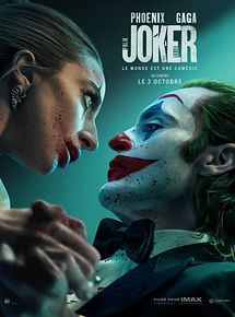 Affiche de Joker: Folie à Deux, film à voir en streaming sur Pygargue