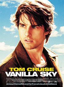 Affiche de Vanilla Sky, film à voir en streaming sur Pygargue