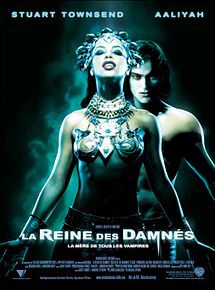 Affiche de La Reine des damnés, film à voir en streaming sur Pygargue