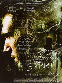 Affiche de Spider, film à voir en streaming sur Pygargue