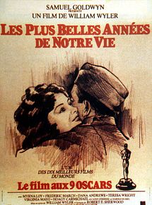 Affiche de Les Plus belles années de notre vie, film à voir en streaming sur Pygargue
