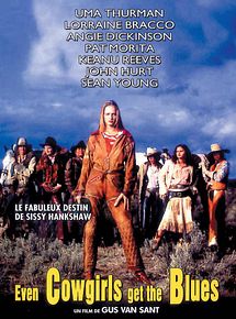 Affiche de Even Cowgirls Get the Blues, film à voir en streaming sur Pygargue