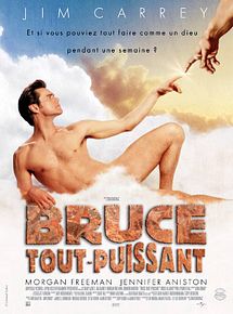 Affiche de Bruce tout-puissant, film à voir en streaming sur Pygargue