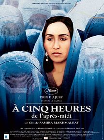 Affiche de A cinq heures de l'après-midi, film à voir en streaming sur Pygargue