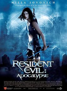 Affiche de Resident Evil : Apocalypse, film à voir en streaming sur Pygargue