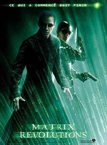 Affiche de Matrix Revolutions, film à voir en streaming sur Pygargue