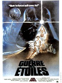 Affiche de Star Wars : Episode IV - Un nouvel espoir (La Guerre des étoiles), film à voir en streaming sur Pygargue