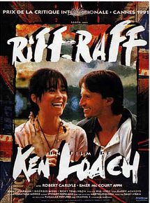 Affiche de Riff-Raff, film à voir en streaming sur Pygargue