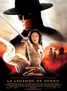 Affiche de La Légende de Zorro, film à voir en streaming sur Pygargue