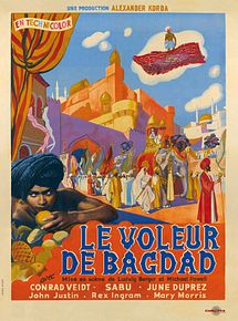 Affiche de Le Voleur de Bagdad, film à voir en streaming sur Pygargue