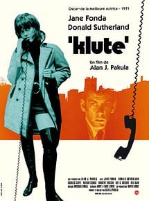 Affiche de Klute, film à voir en streaming sur Pygargue