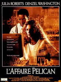 Affiche de L'Affaire Pélican, film à voir en streaming sur Pygargue