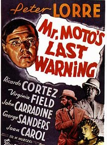 Affiche de Le Serment de Mr. Moto, film à voir en streaming sur Pygargue