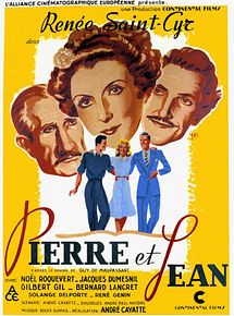Affiche de Pierre et Jean, film à voir en streaming sur Pygargue