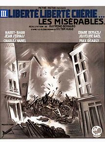 Affiche de Les Misérables, film à voir en streaming sur Pygargue