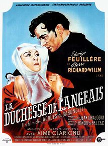 Affiche de La Duchesse de Langeais, film à voir en streaming sur Pygargue