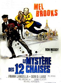 Affiche de Le Mystère des douze chaises, film à voir en streaming sur Pygargue