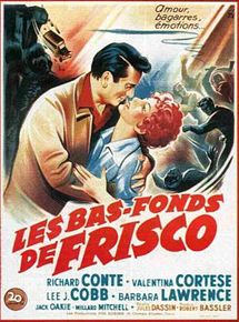 Affiche de Les Bas-fonds de Frisco, film à voir en streaming sur Pygargue