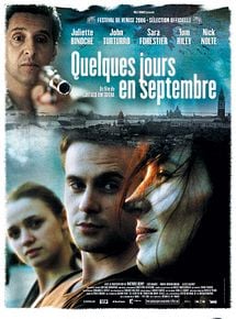 Affiche de Quelques jours en septembre, film à voir en streaming sur Pygargue