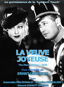 Affiche de La Veuve joyeuse, film à voir en streaming sur Pygargue