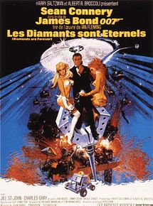 Affiche de Les Diamants sont éternels, film à voir en streaming sur Pygargue