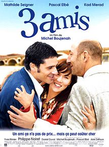 Affiche de 3 Amis, film à voir en streaming sur Pygargue