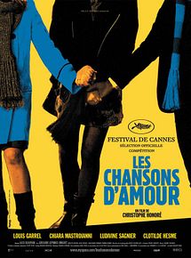 Affiche de Les chansons d'amour, film à voir en streaming sur Pygargue