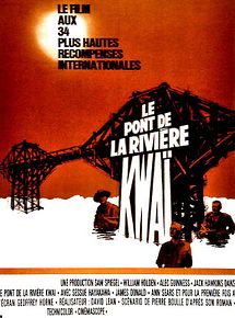 Affiche de Le Pont de la rivière Kwaï, film à voir en streaming sur Pygargue