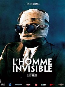Affiche de L'Homme invisible, film à voir en streaming sur Pygargue