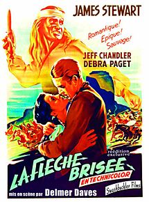 Affiche de La Flèche brisée, film à voir en streaming sur Pygargue