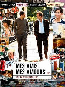 Affiche de Mes amis, mes amours, film à voir en streaming sur Pygargue