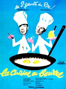 Affiche de La Cuisine au beurre, film à voir en streaming sur Pygargue