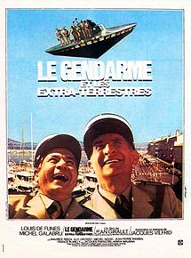 Affiche de Le Gendarme et les extraterrestres, film à voir en streaming sur Pygargue