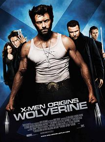 Affiche de X-Men Origins: Wolverine, film à voir en streaming sur Pygargue