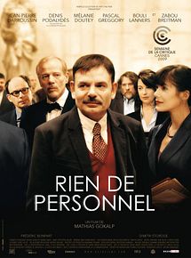 Affiche de Rien de personnel, film à voir en streaming sur Pygargue