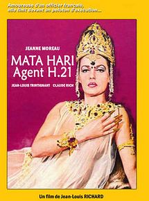 Affiche de Mata-Hari, Agent H21, film à voir en streaming sur Pygargue