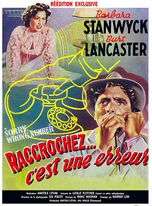 Affiche de Raccrochez, c'est une erreur!, film à voir en streaming sur Pygargue