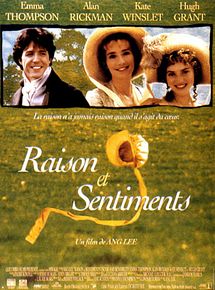 Affiche de Raison et sentiments, film à voir en streaming sur Pygargue