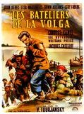 Affiche de Les Bateliers de la Volga, film à voir en streaming sur Pygargue