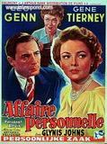 Affiche de Affaire personnelle, film à voir en streaming sur Pygargue