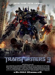 Affiche de Transformers 3 - La Face cachée de la Lune, film à voir en streaming sur Pygargue