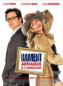 Affiche de Gambit, arnaque à l’anglaise, film à voir en streaming sur Pygargue