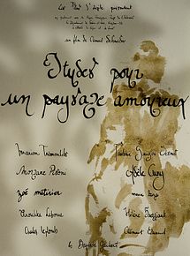 Affiche de Etudes pour un paysage amoureux, film à voir en streaming sur Pygargue