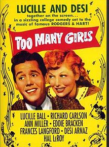 Affiche de Too Many Girls, film à voir en streaming sur Pygargue