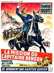 Affiche de La Mission du Capitaine Benson, film à voir en streaming sur Pygargue