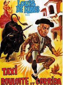 Affiche de Taxi, roulotte et corrida, film à voir en streaming sur Pygargue