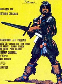 Affiche de Brancaleone s'en va-t'aux croisades, film à voir en streaming sur Pygargue