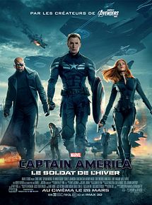 Affiche de Captain America, le soldat de l'hiver, film à voir en streaming sur Pygargue