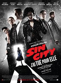 Affiche de Sin City : j'ai tué pour elle, film à voir en streaming sur Pygargue