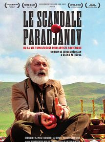 Affiche de Le Scandale Paradjanov ou La vie tumultueuse d'un artiste soviétique, film à voir en streaming sur Pygargue